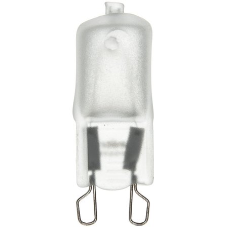 SUNSHINE LIGHTING Sunlite Q60/FR/G9/120V 60W Single Ended T3.5 Halogen Bulb, Bi-Pin Base, Frost 66040-SU